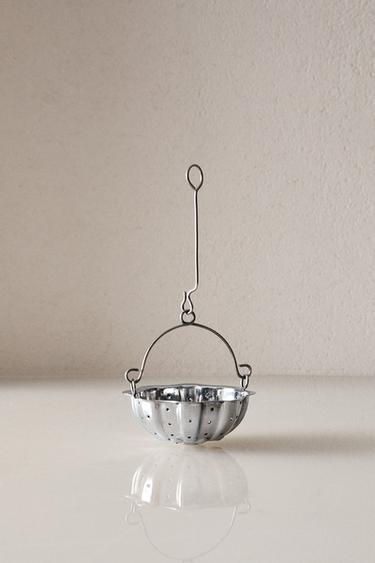 INFUSEUR À THÉ OUVERT ACIER - Argent de Zara - Image 5