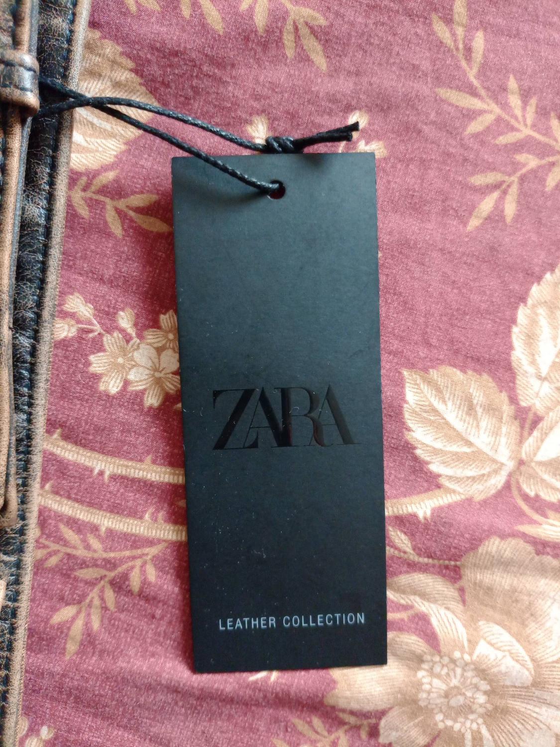 ZW COLLECTION LIMITED EDITION 100% LEATHER SHORT SKIRT - Image 6