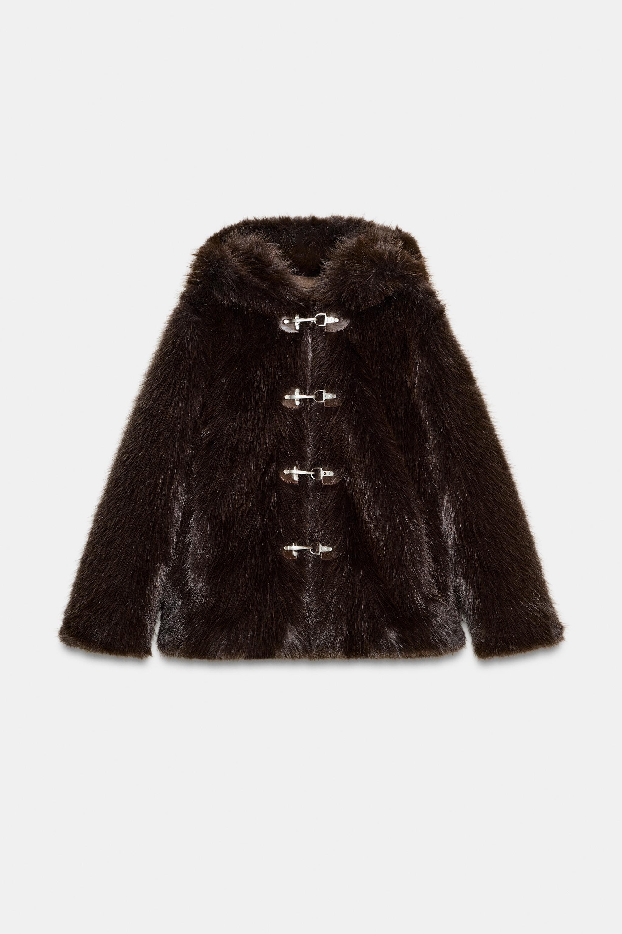 ZW COLLECTION FAUX FUR SHORT COAT