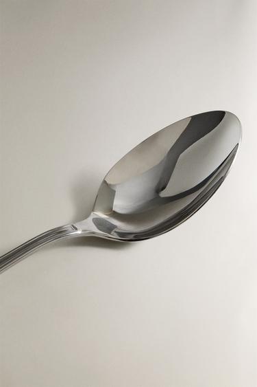 SHINY STEEL SERVING SPOON - Steel by Zara - Image 2