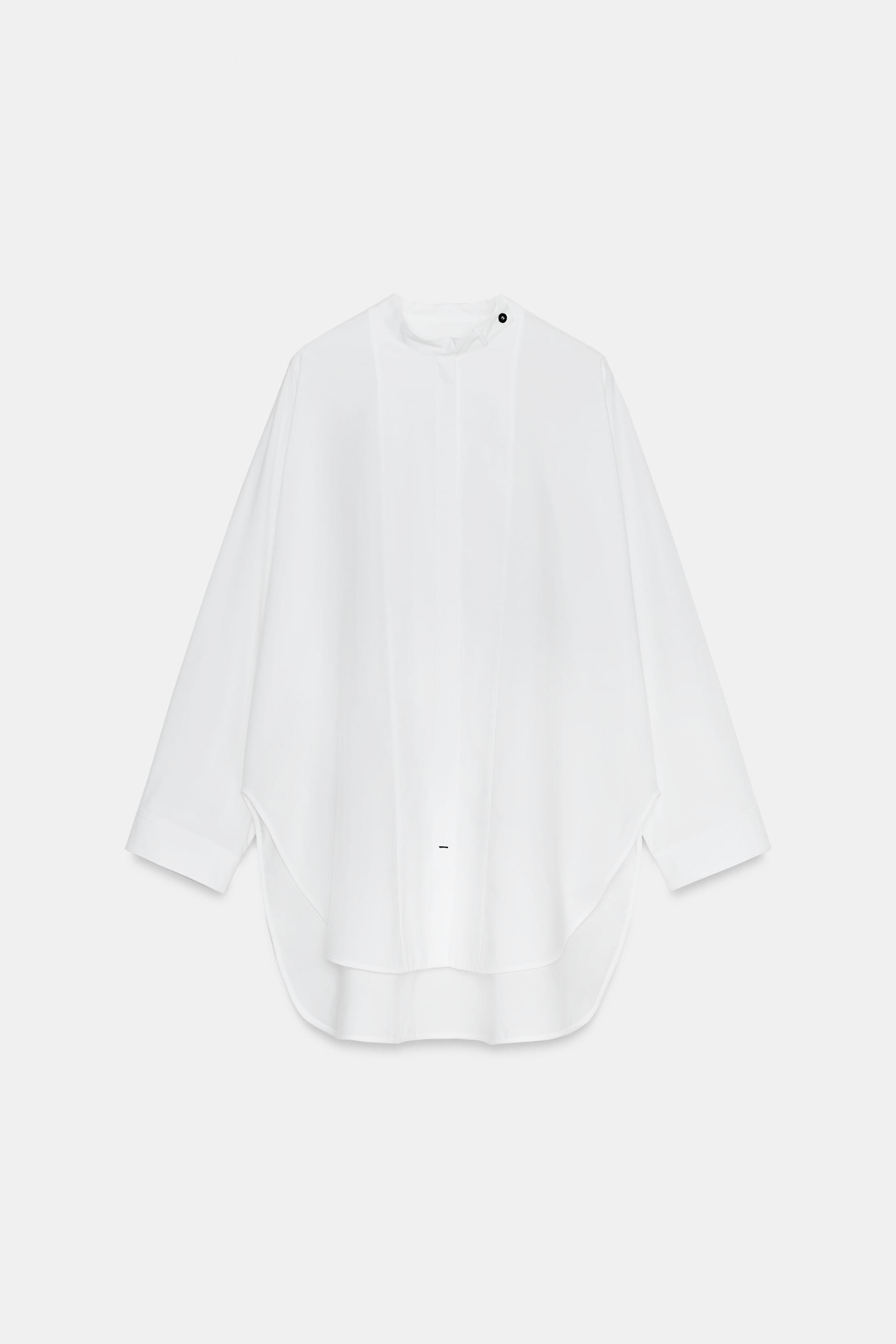 ZW COLLECTION OVERSIZED POPLIN SHIRT