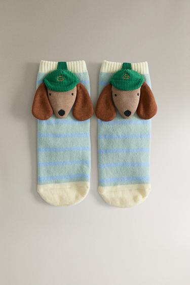 CHAUSSETTES ENFANT SUMMER CLUB - Vert de Zara - Image 0
