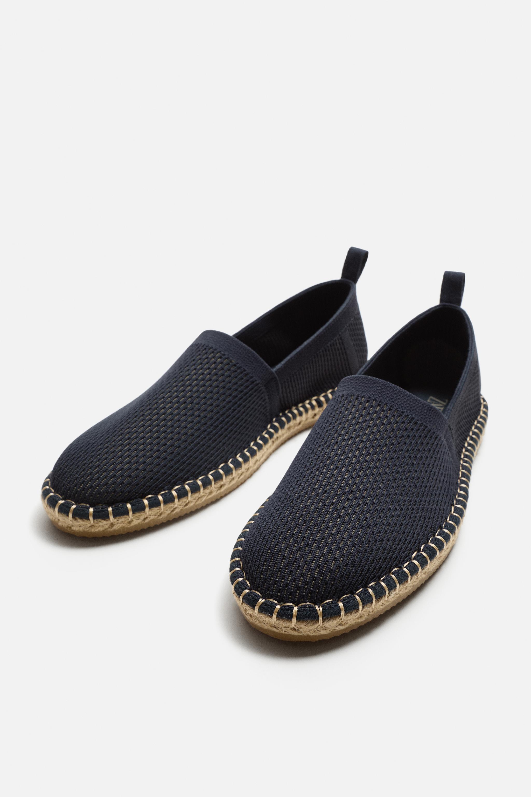 ALPARGATA TEJIDO PUNTO Azul ZARA Chile1