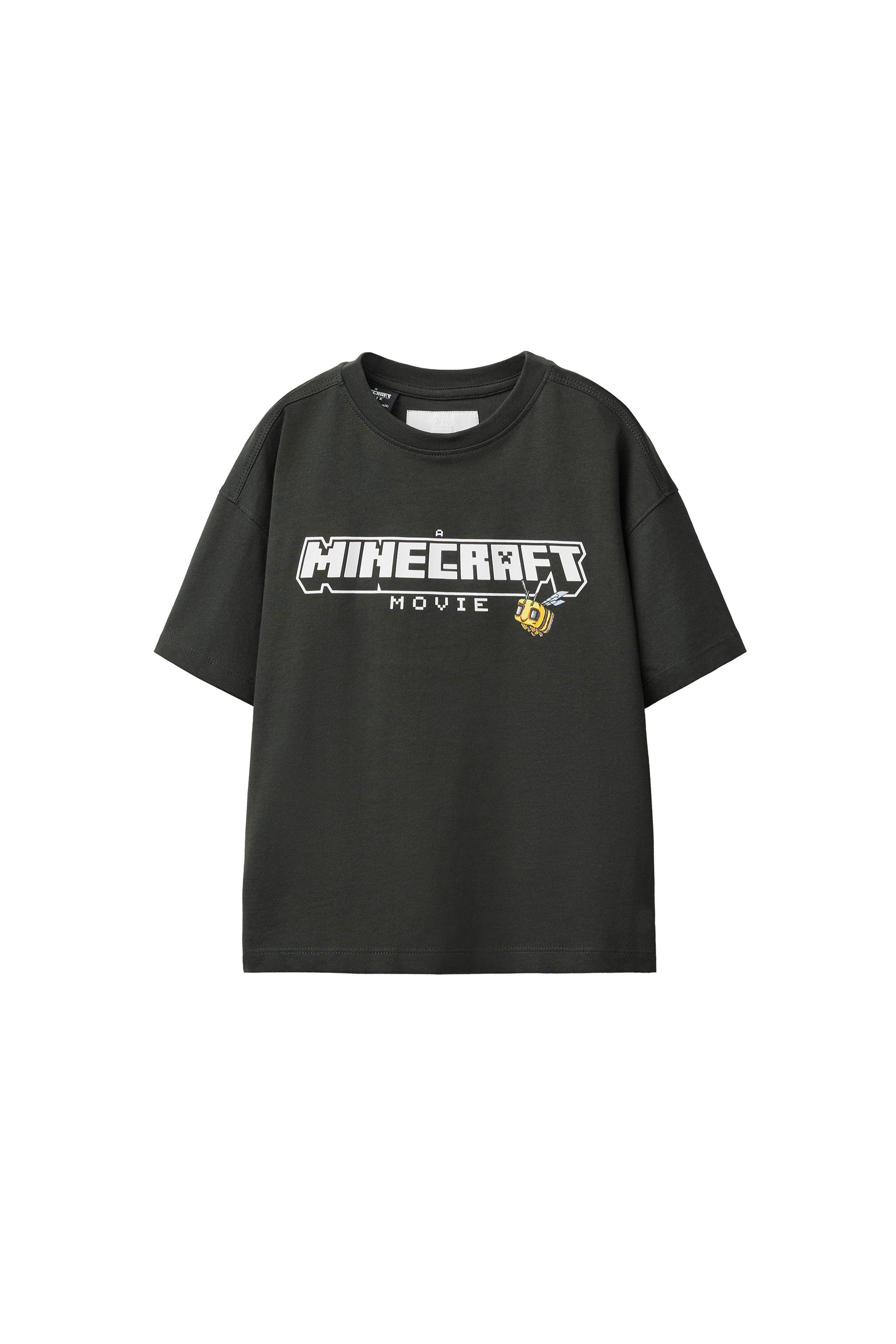 まいまい様 CAMISETA ESTAMPADA MINECRAFT © MOJANG AB. ™ - Antracito-escuro