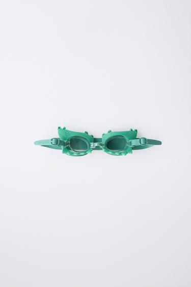 CROCODILE DIVING GOGGLES - Blue green by Zara