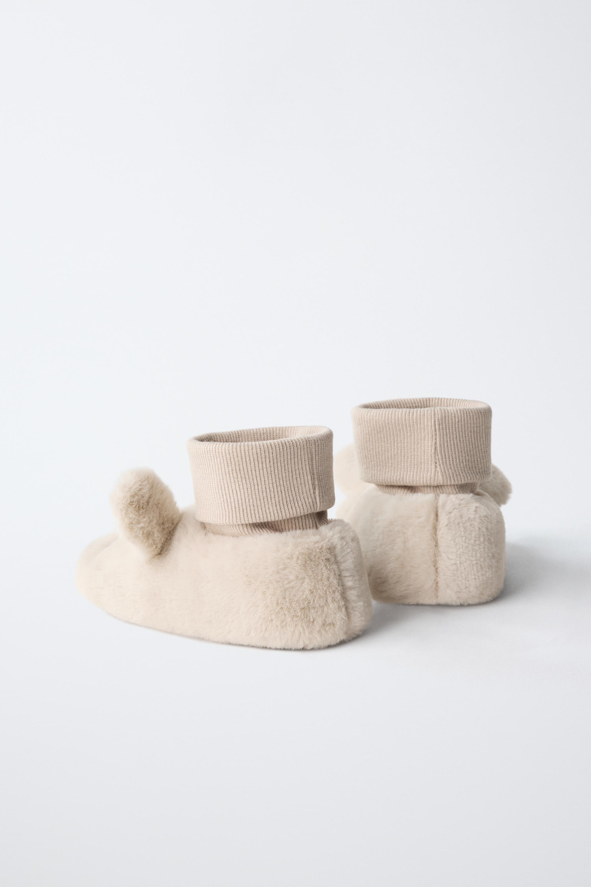 Детские тапочки Zara BUNNY SLIPPERS — фото 5