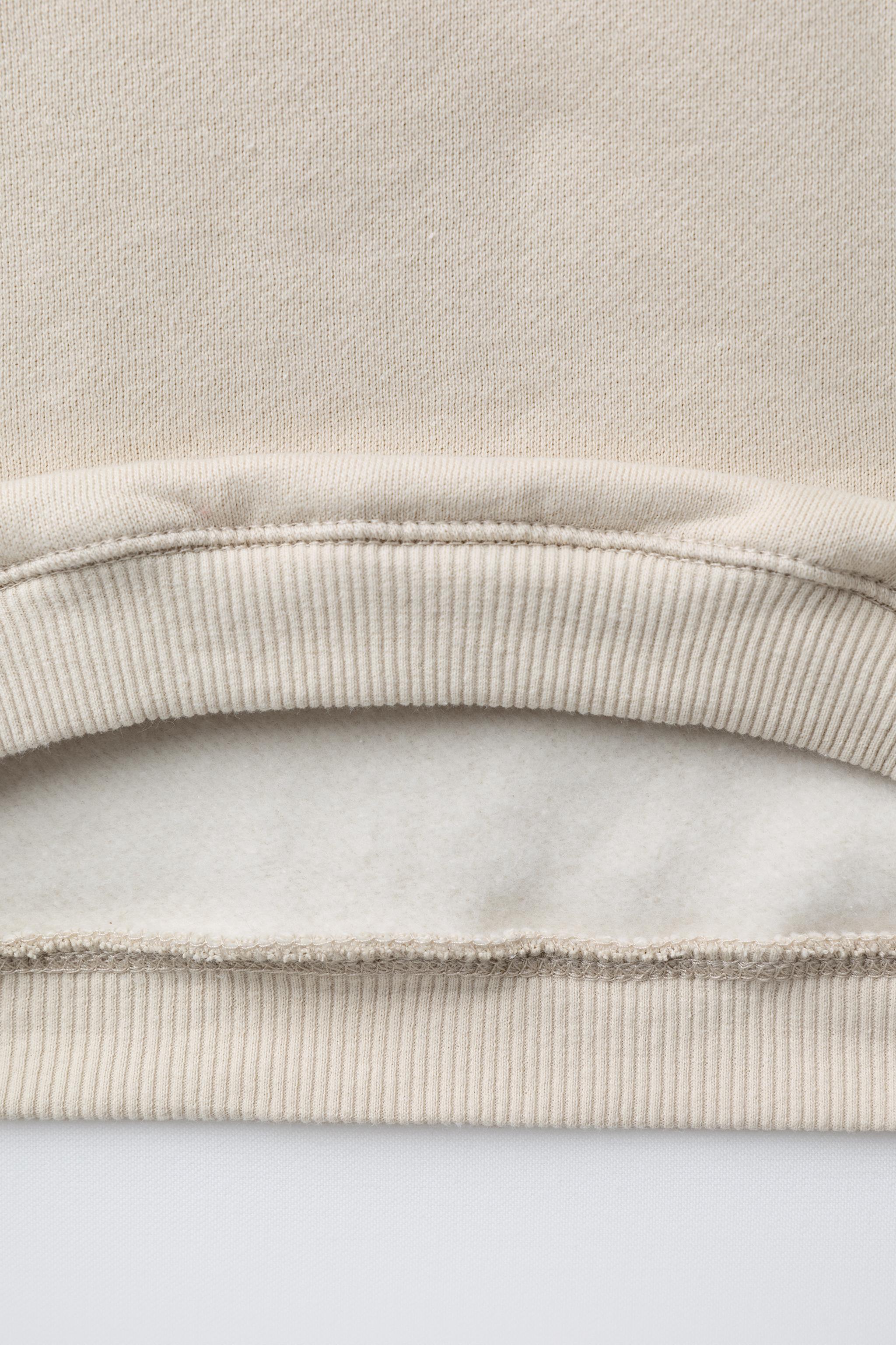 SWEAT-SHIRT IMPRIMÉ OURS ET INSCRIPTION BRODÉE