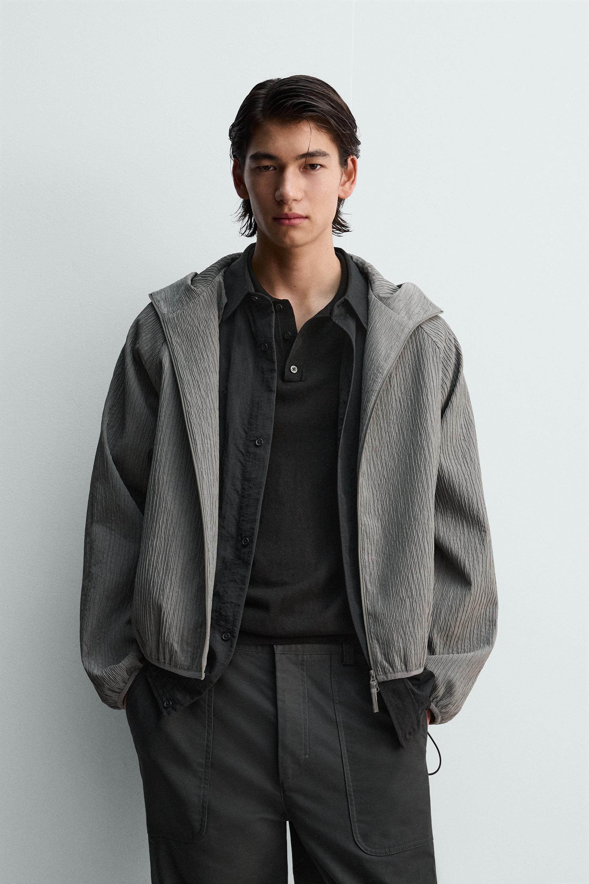 フード付きジャケット | メンズ | ZARA 日本