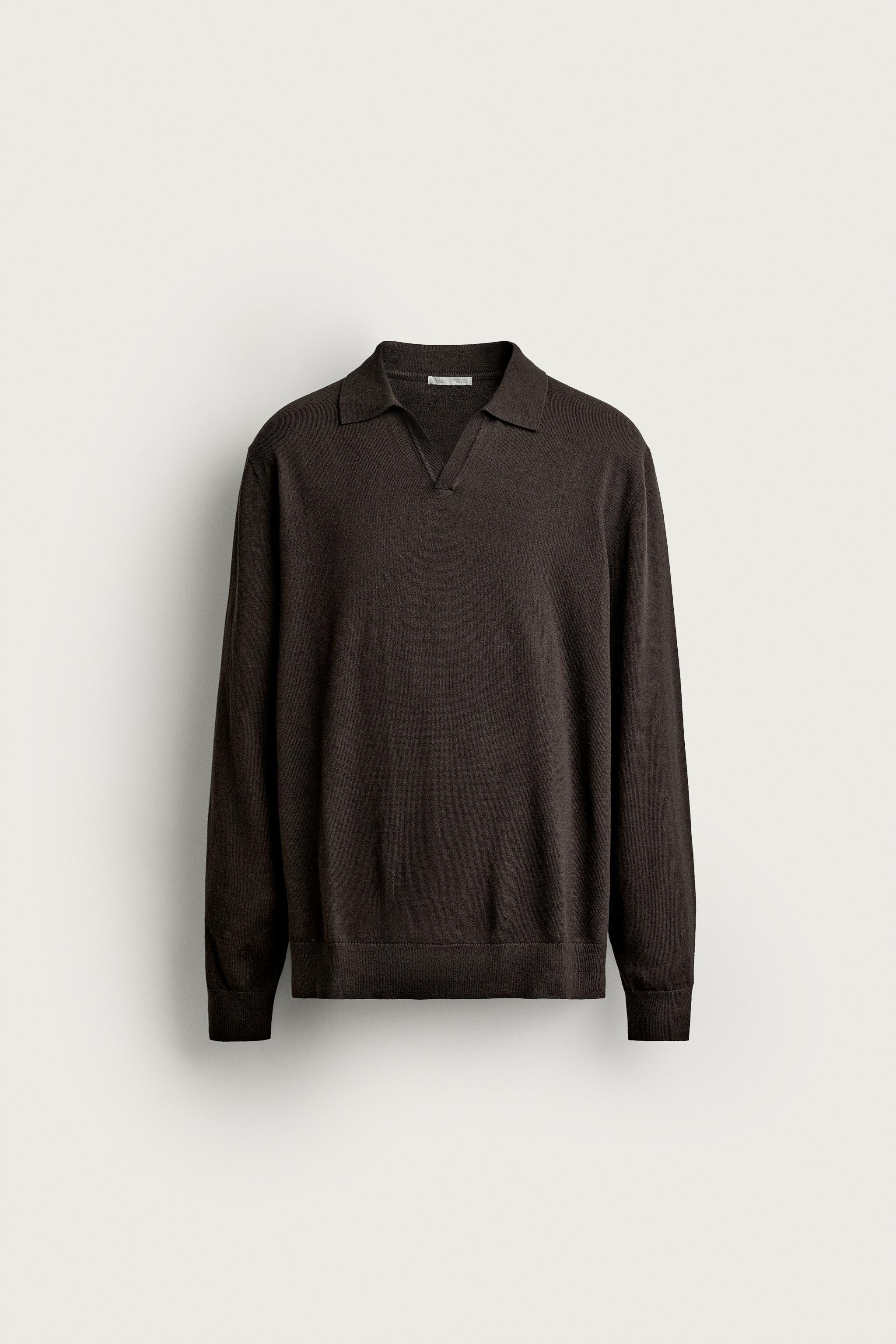 COTTON-BLEND REGULAR FIT KNIT POLO