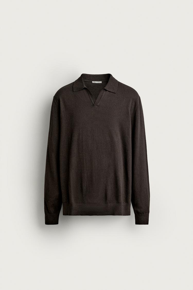 REGULAR FIT KNIT POLO SHIRT