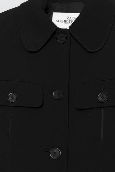 VESTE À ÉPAULETTES SOSHIOTSUKI X ZARA - Noir de Zara - Image 7