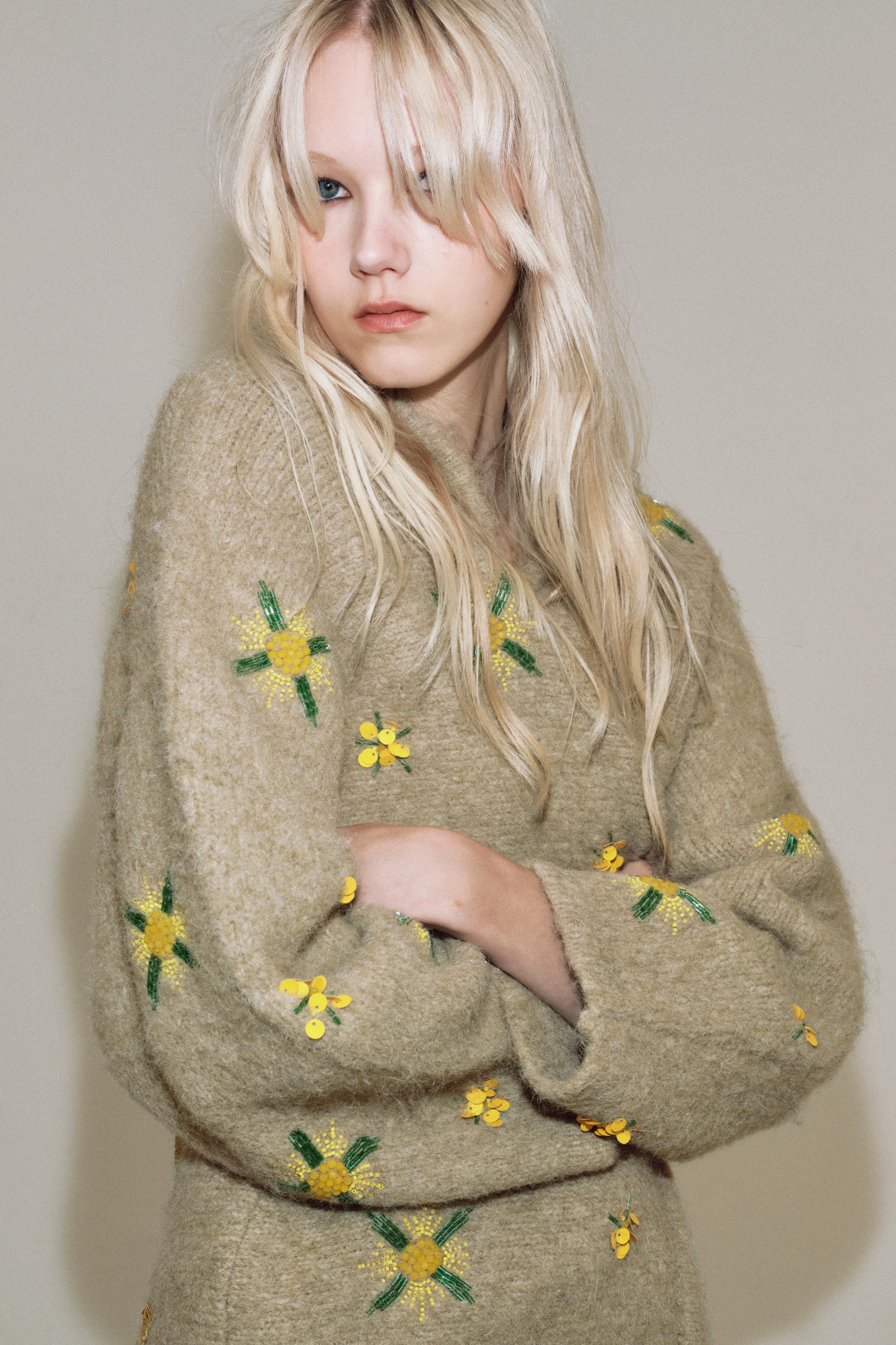 Beaded Cardigan by Zara