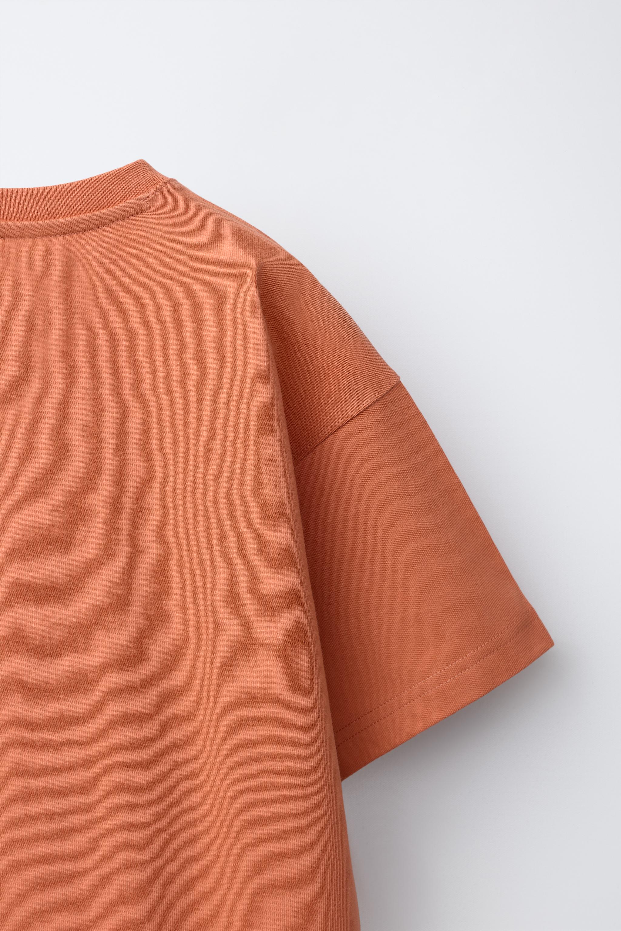 HEAVYWEIGHT EMBROIDERED TEXT T-SHIRT