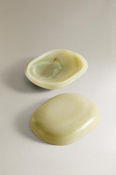 OVAL ONYX BOX I COLIN KING - Cream by Zara - Image 1
