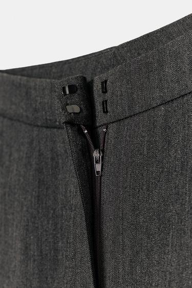 ZW COLLECTION TEXTURED BALLOON TROUSERS - Anthracite grey by Zara - Image 7
