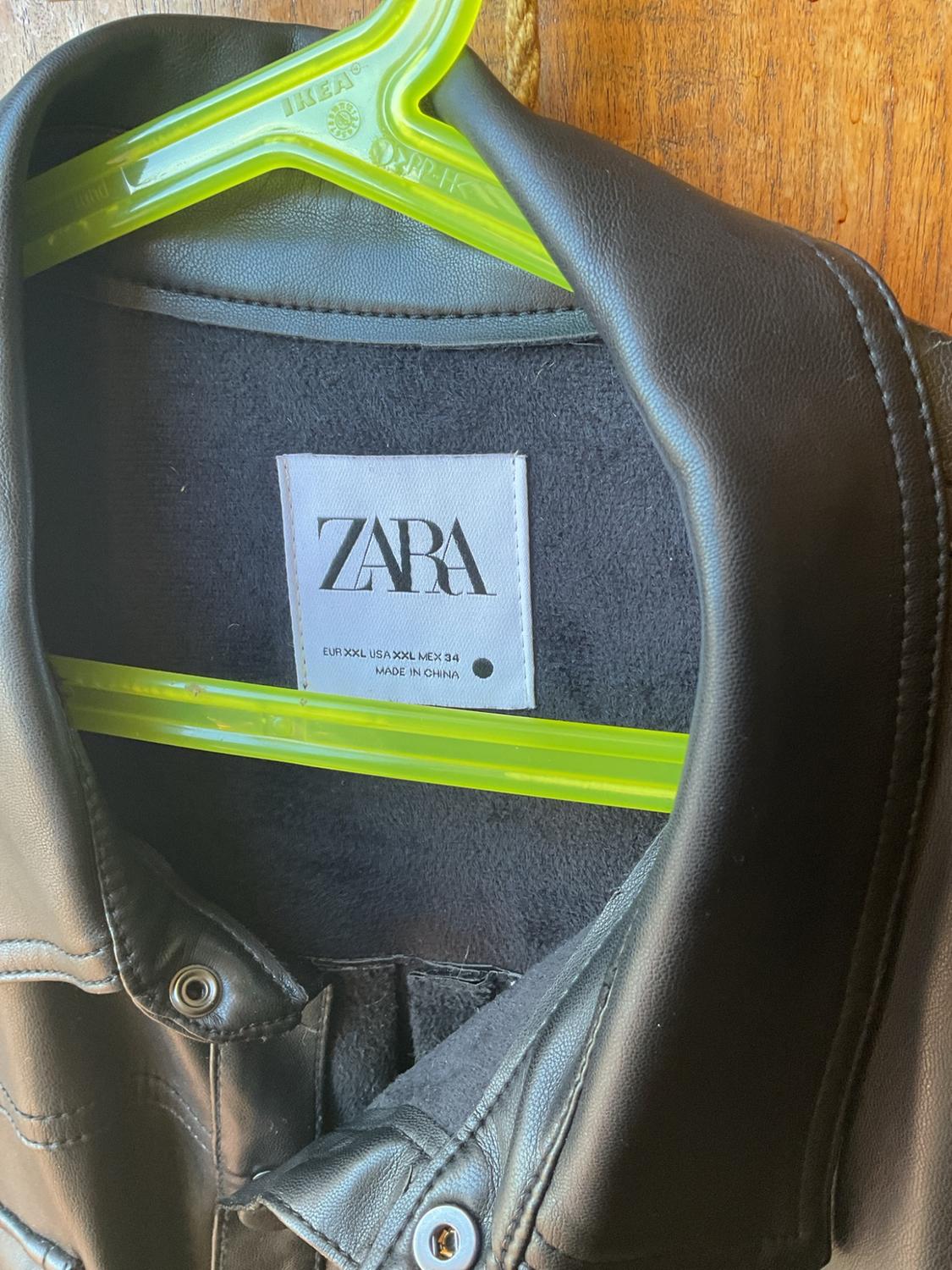 OVERSHIRT ΜΕ ΥΦΗ ΔΕΡΜΑΤΟΣ - Image 3