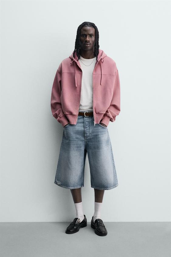 BAGGY FIT DENIM SHORTS from Zara - $59.90