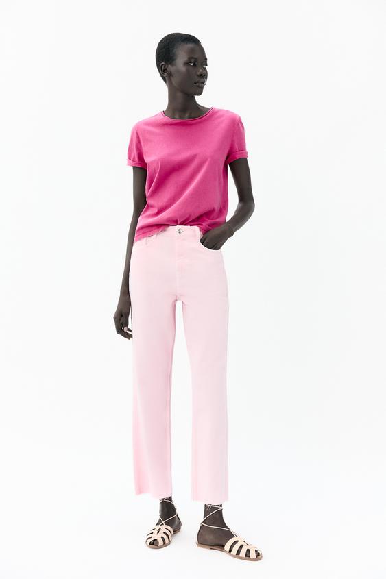 WASHED SHORT SLEEVE T-SHIRT from Zara - $19.90