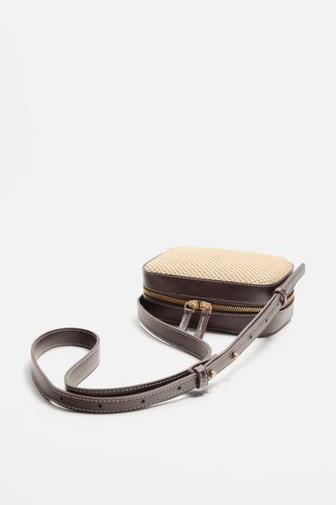 BRAIDED CROSSBODY BAG - Brown by Zara - Image 3