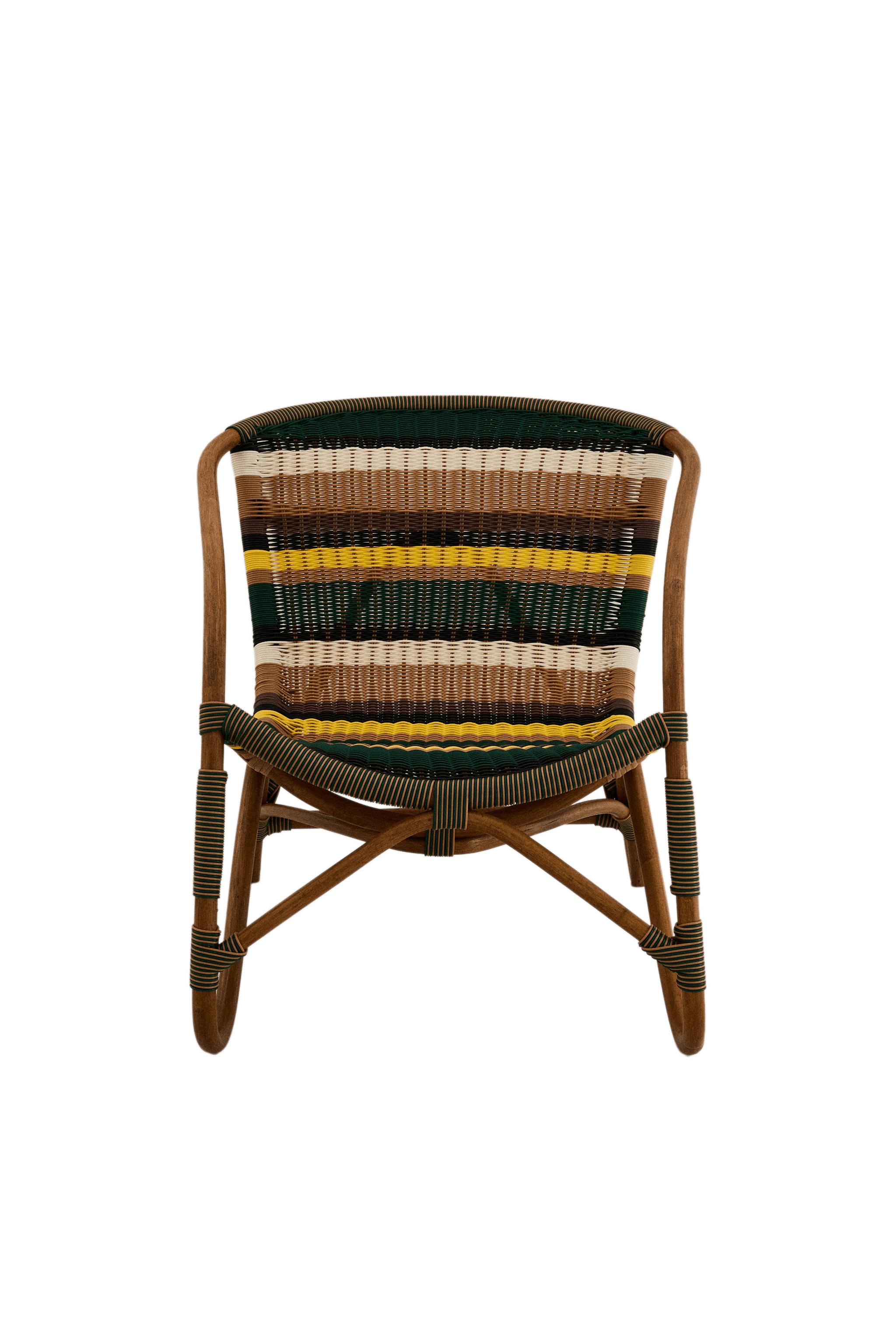 MULTICOLOR WOVEN CHAIR - striped | ZARA United States