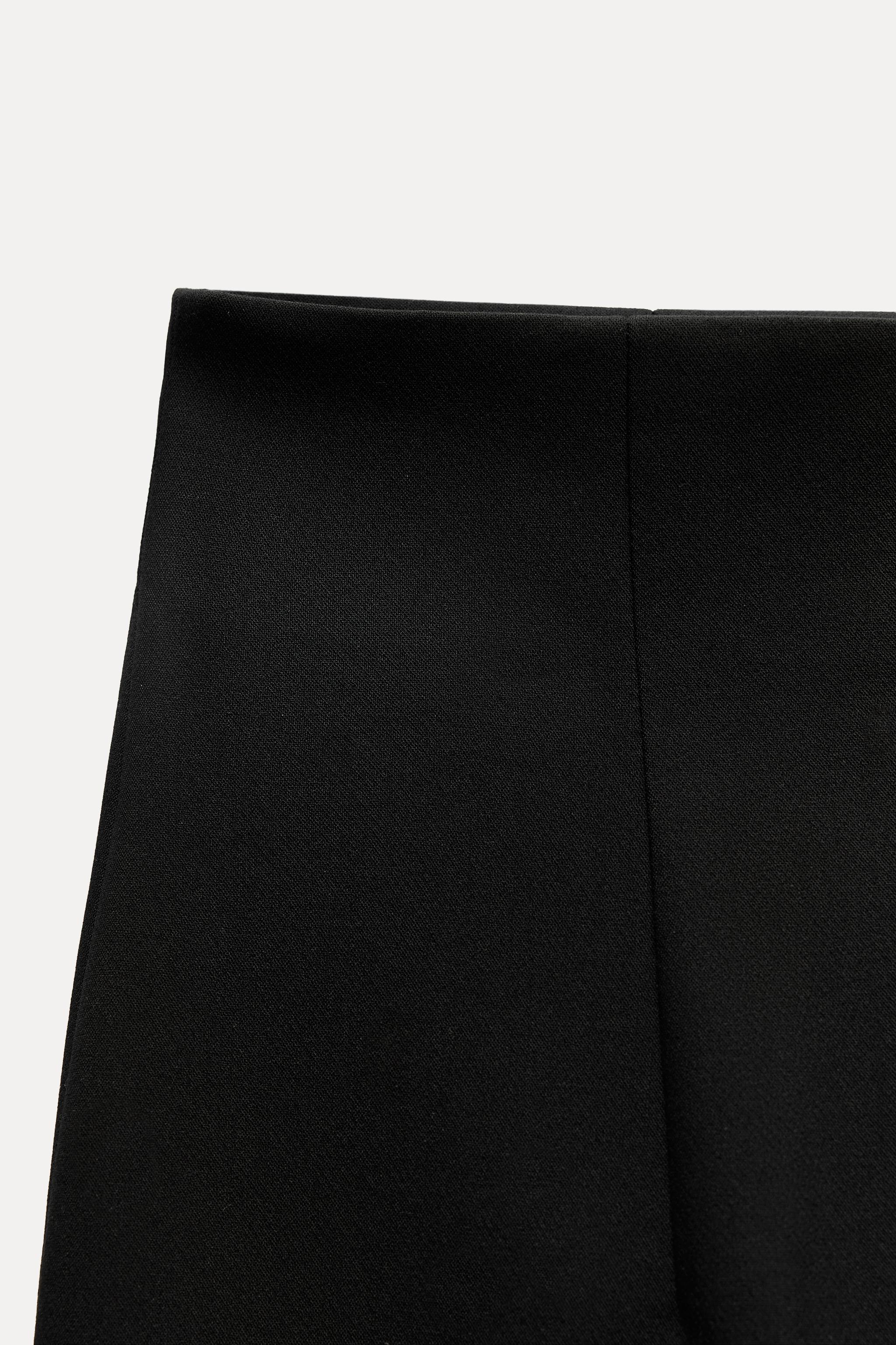 ZW COLLECTION WIDE-LEG キュロットパンツ - ブラック | ZARA ZW COLLECTION WIDE-LEG キュロットパンツ - ブラック | ZARA