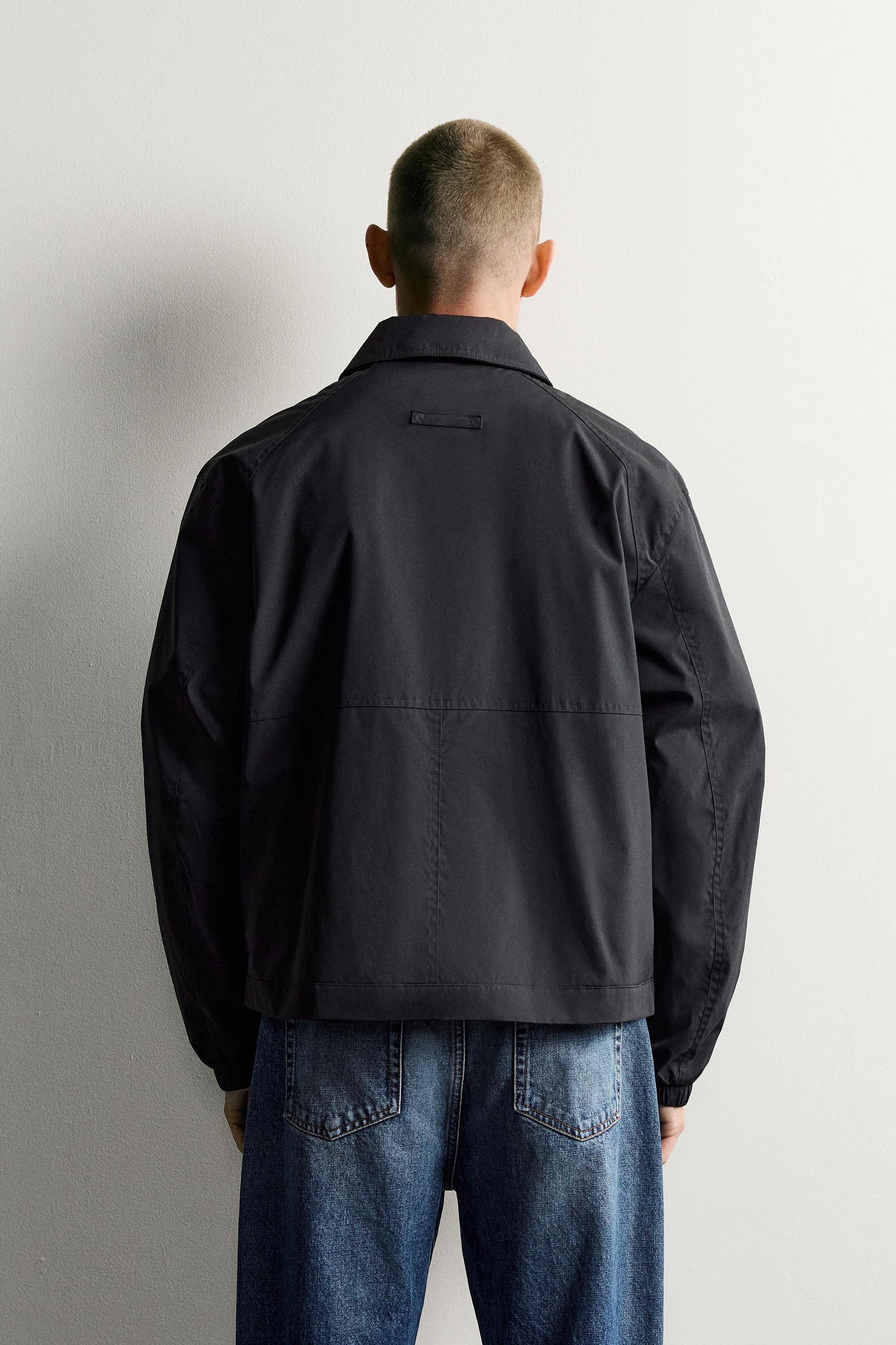 Мужские куртки Zara WATER-REPELLENT TECHNICAL JACKET — фото 3