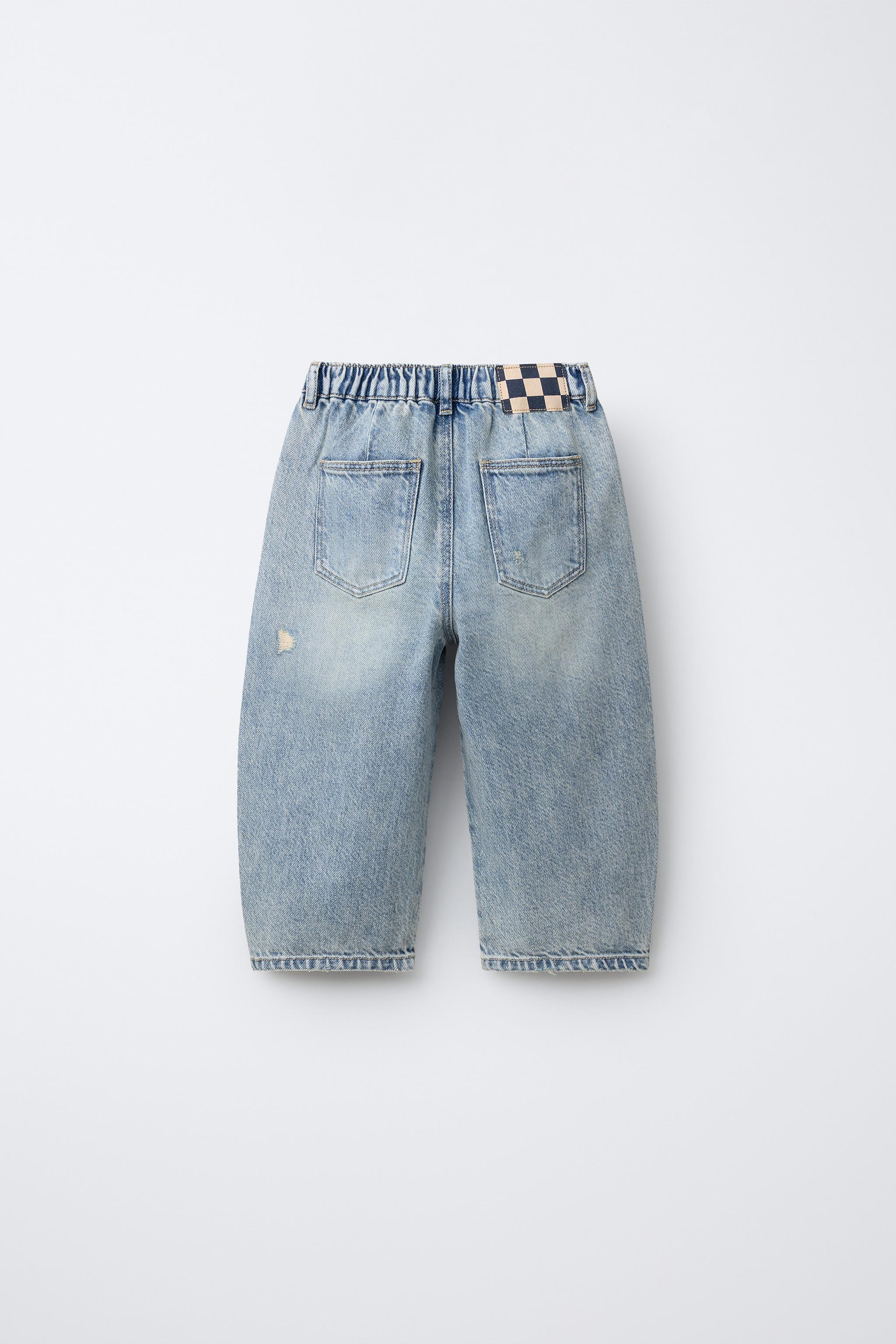 JEANS BARREL DÉCHIRURES