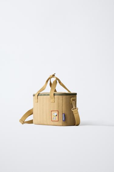 SNOOPY PEANUTS™ BAG - Camel Brown by Zara - Image 1
