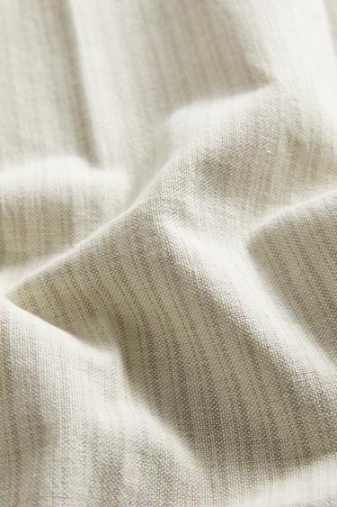 NAPPE RAYURES OVERLOCK - VERDÂTRE de Zara - Image 3