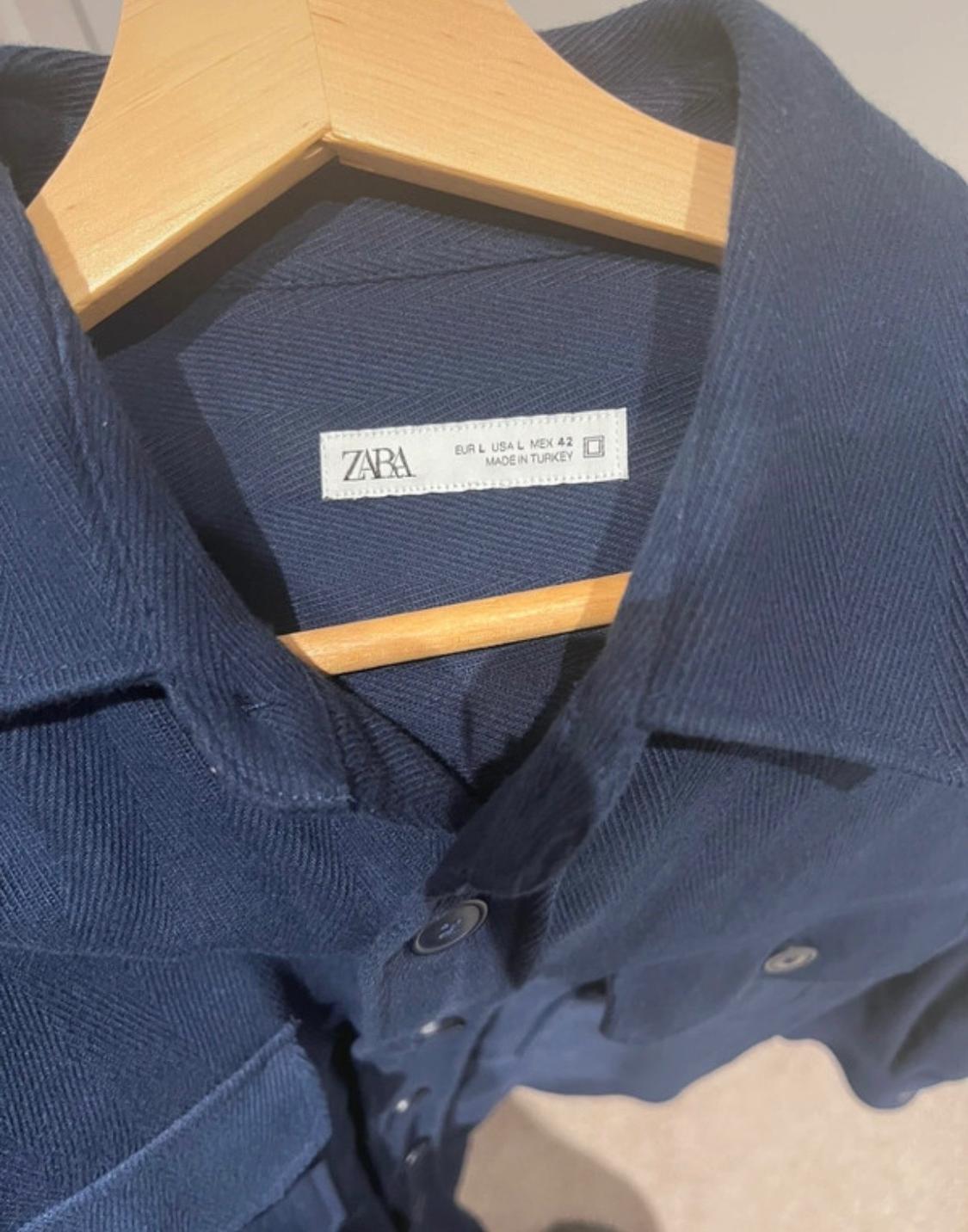 TEXTURED SHIRT WITH POCKETS - Image 3