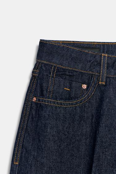 BERMUDA Z1975 LONGUE EN DENIM - Bleu de Zara - Image 9