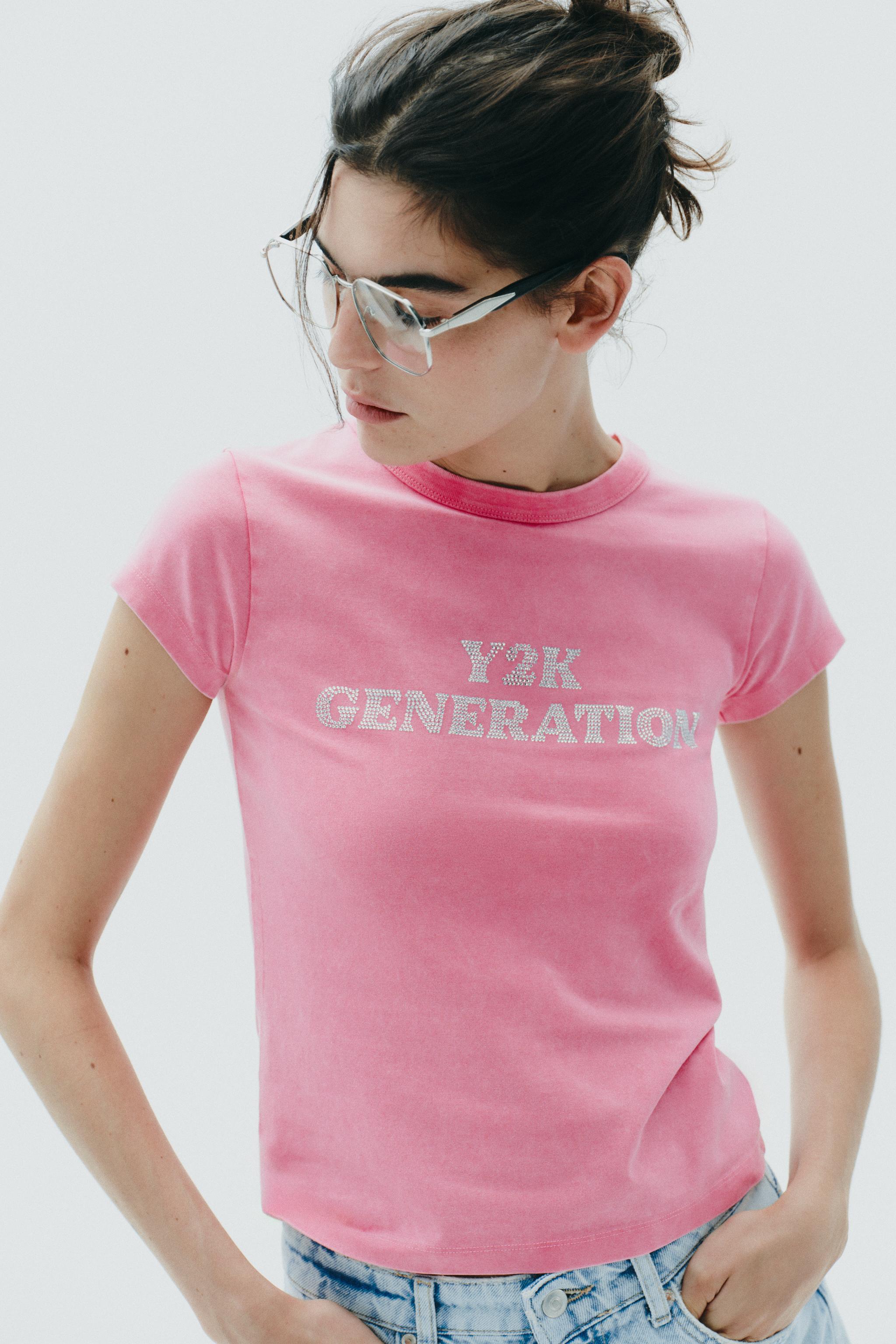 Women´s Pink T-Shirt | ZARA Georgia