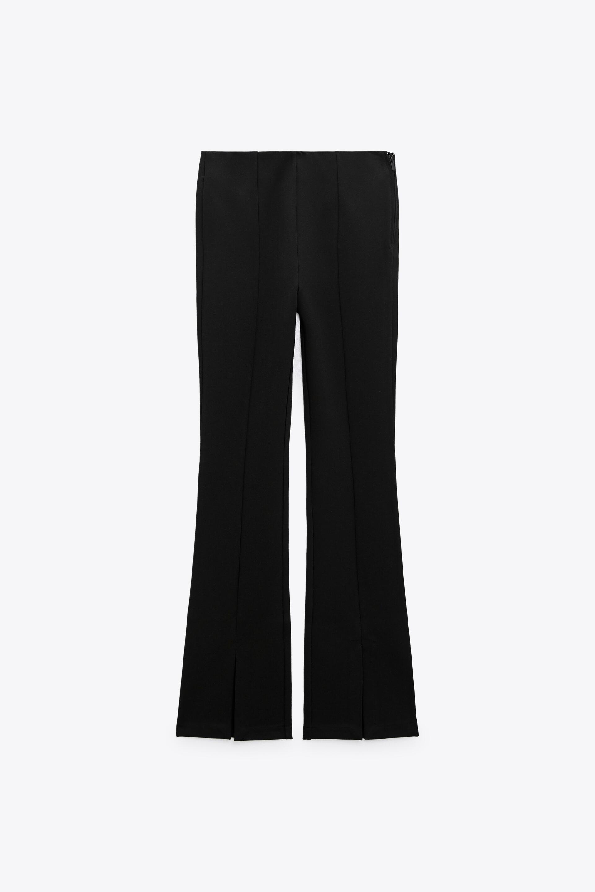 Legging zara fente best sale