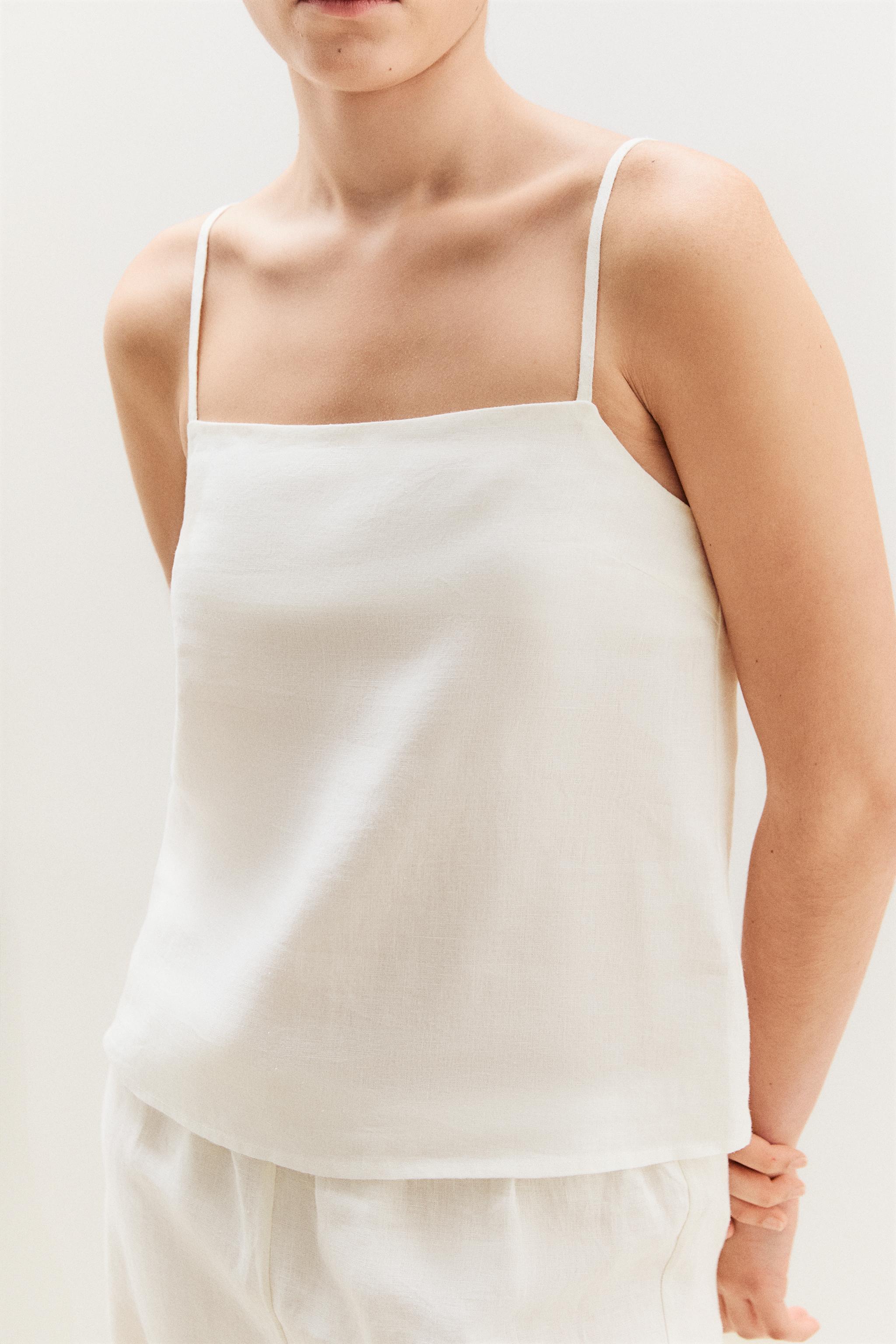 LINEN TOP