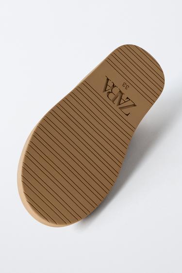 HELLO KITTY © SANRIO LINED ANKLE BOOTS - Brown by Zara - Image 6