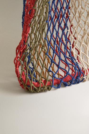 MESH TOTE BAG - Multicoloured by Zara - Image 2