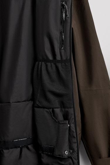 VESTE MATELASSÉE SKI RECCO® IMPERMÉABLE - Marron de Zara - Image 13