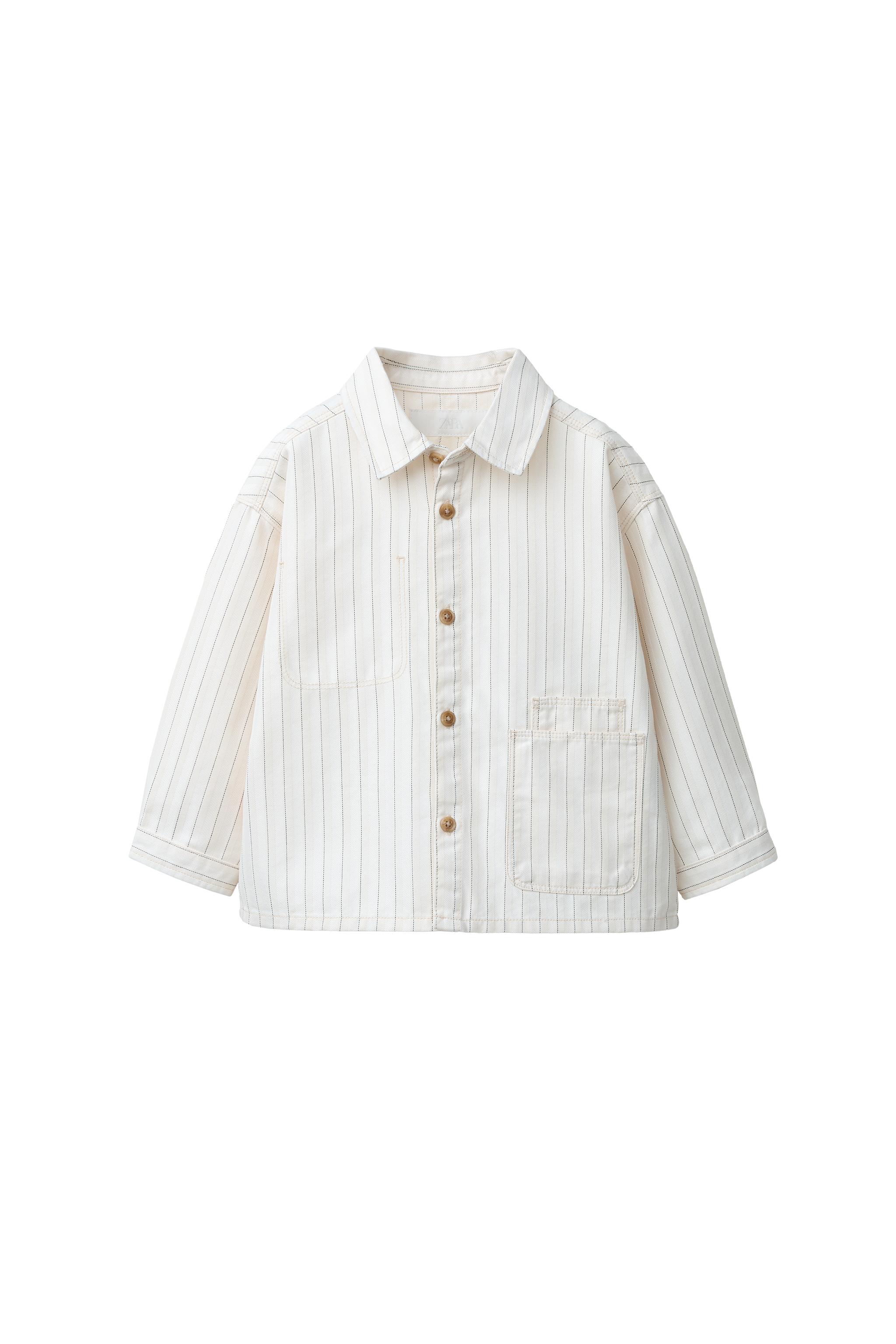 Zara Striped Overshirt
