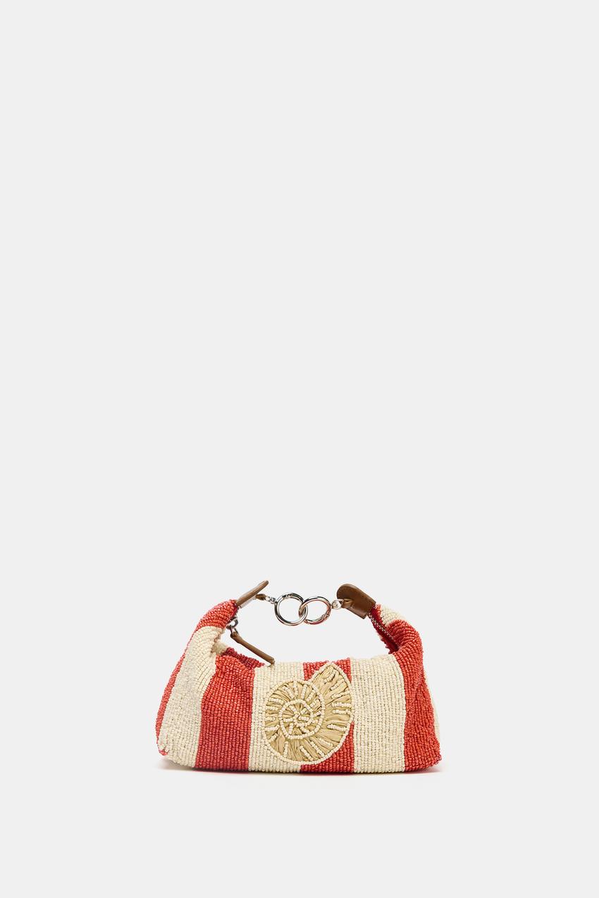 BEADED EMBROIDERED BAG