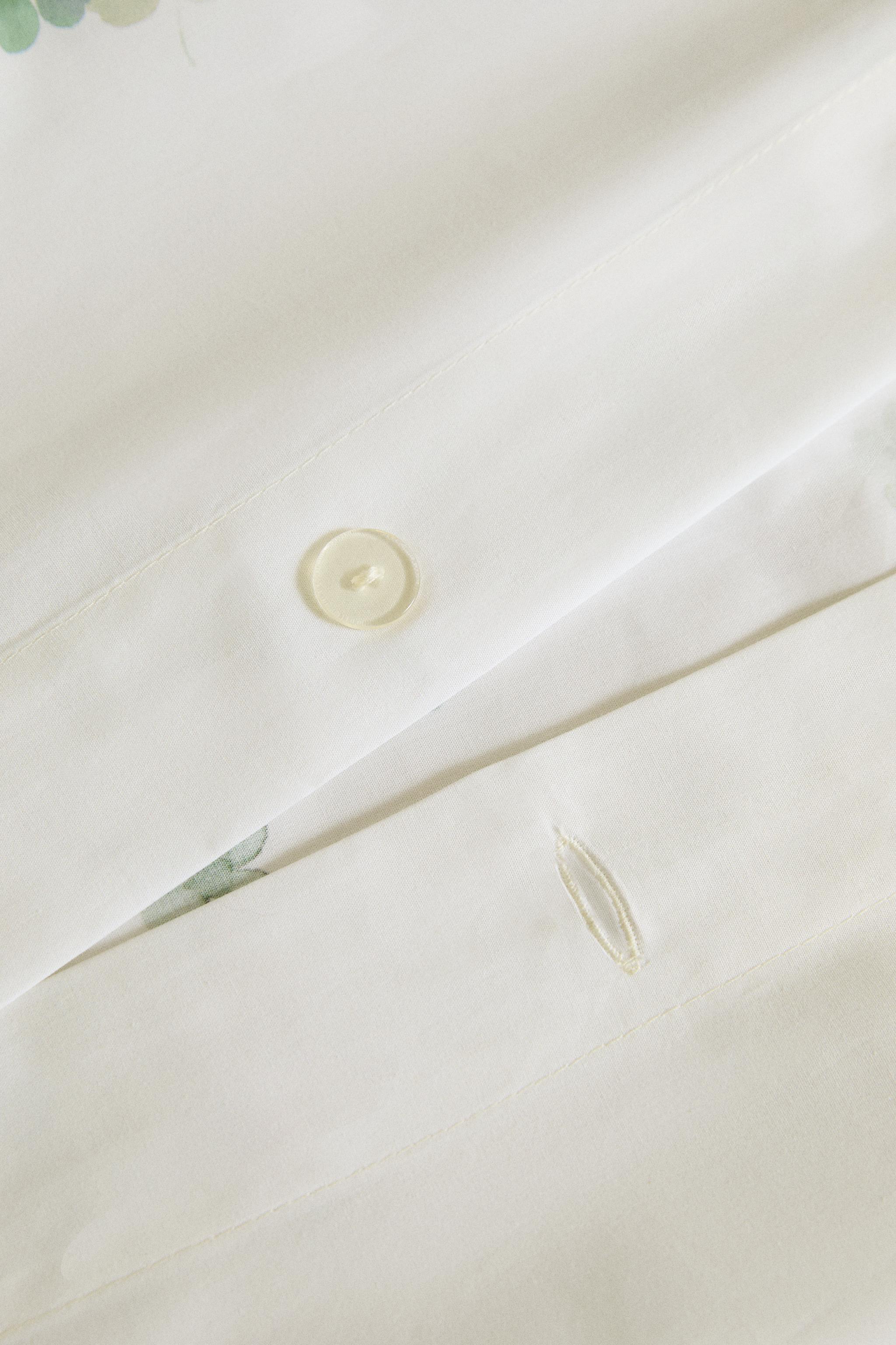 CLOVER COTTON DUVET COVER