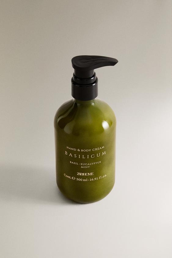 (500 ML) CRÈME POUR LES MAINS ET LE CORPS BASILICUM - Vert menthe de Zara - Image 1