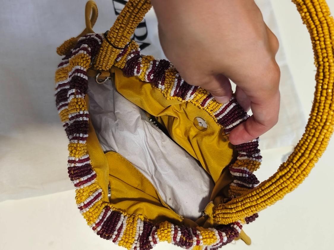 MINI BEADED SHOULDER BAG - Image 4