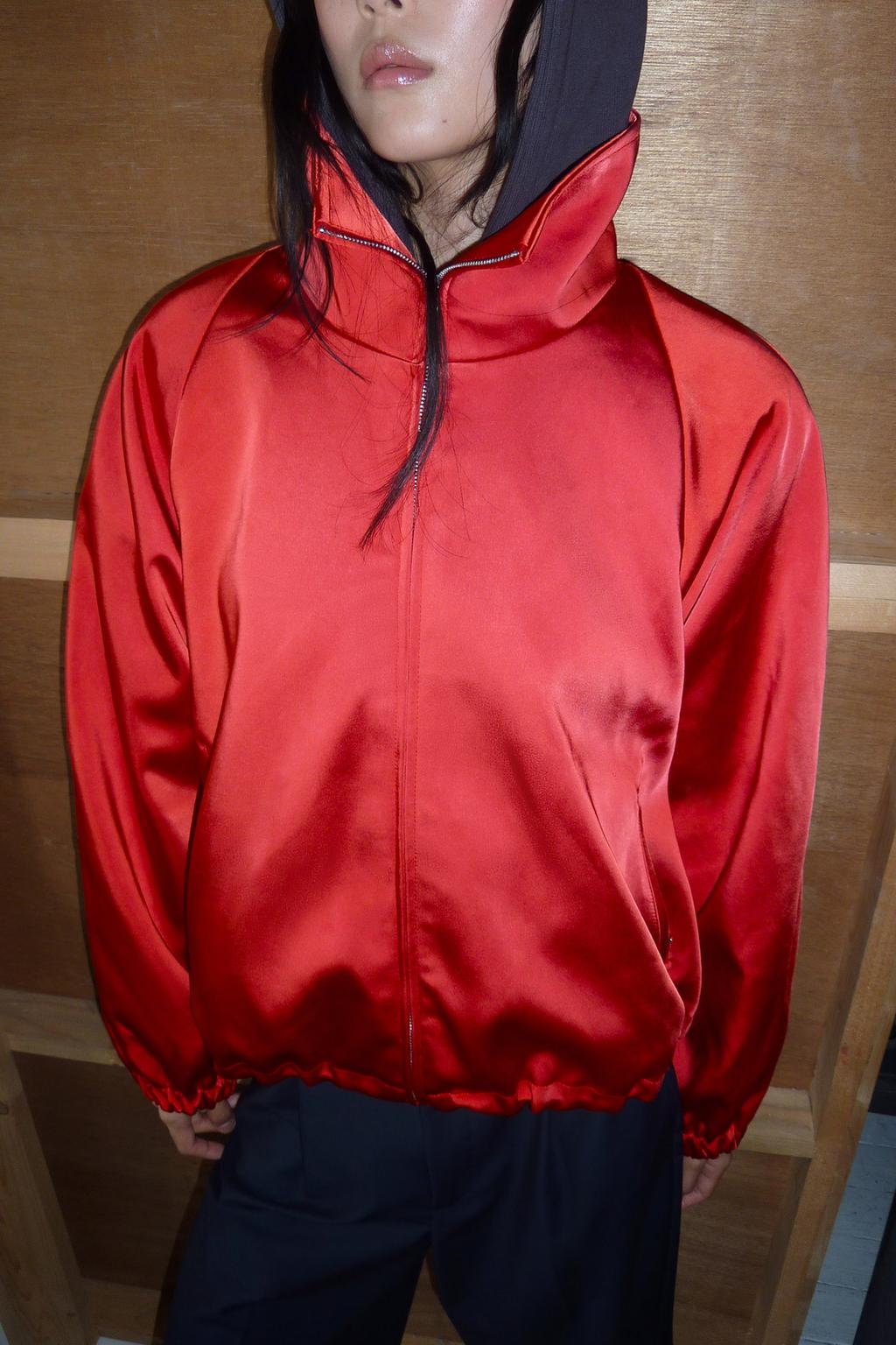 JACKET WITH SHOULDER PADS