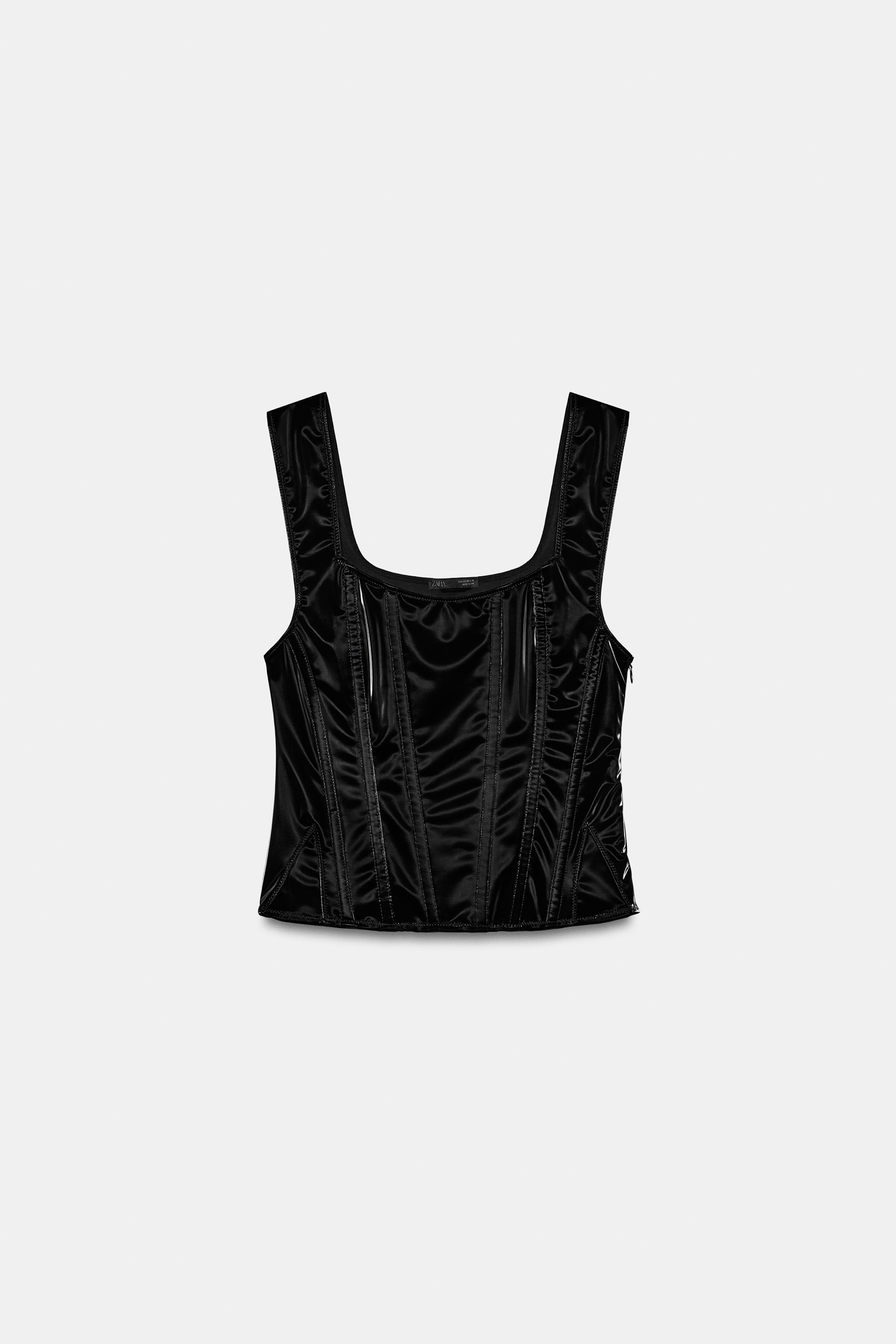 SHIMMER CORSET TOP