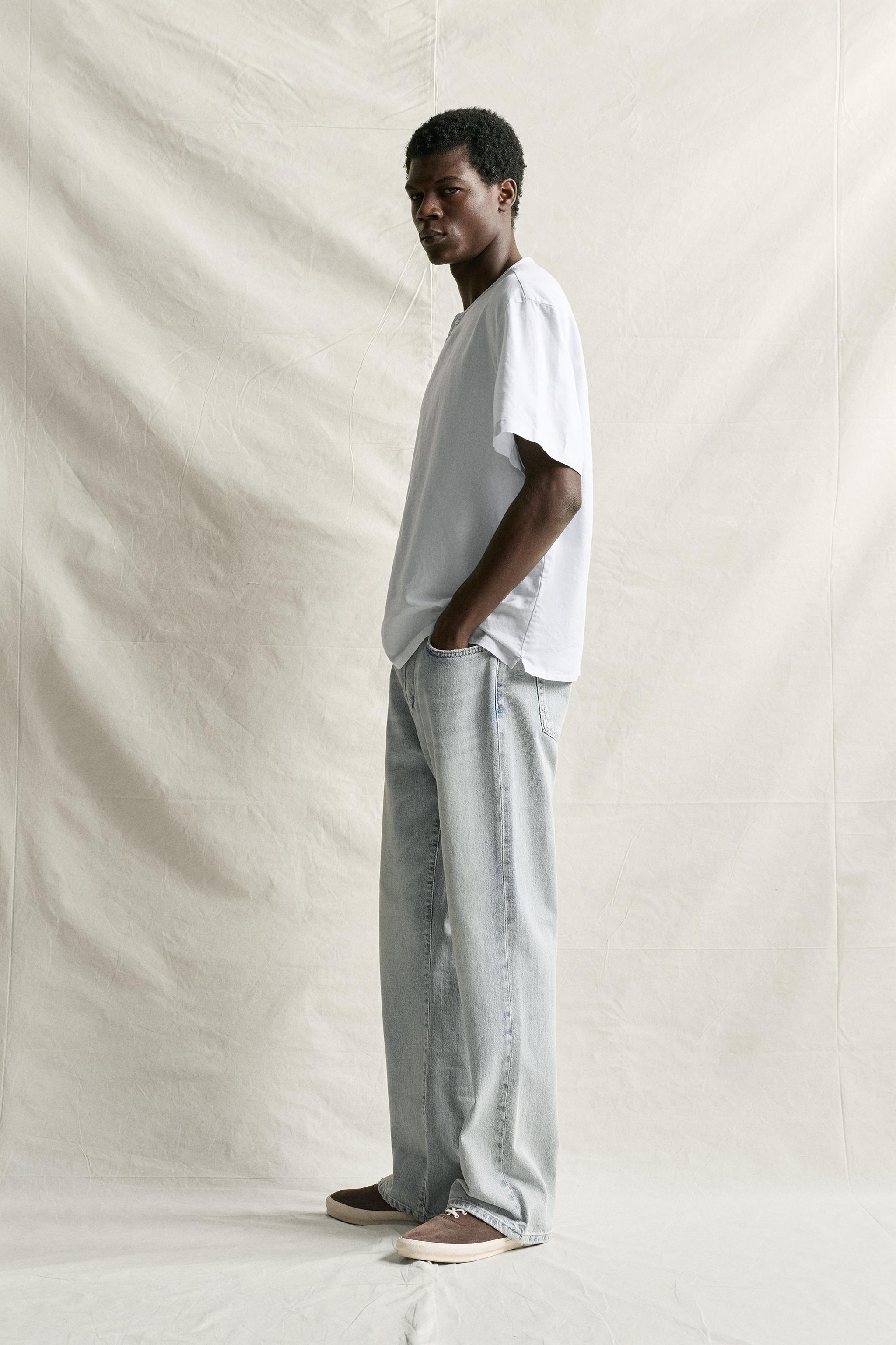 HEMP AND COTTON HENLEY SHIRT