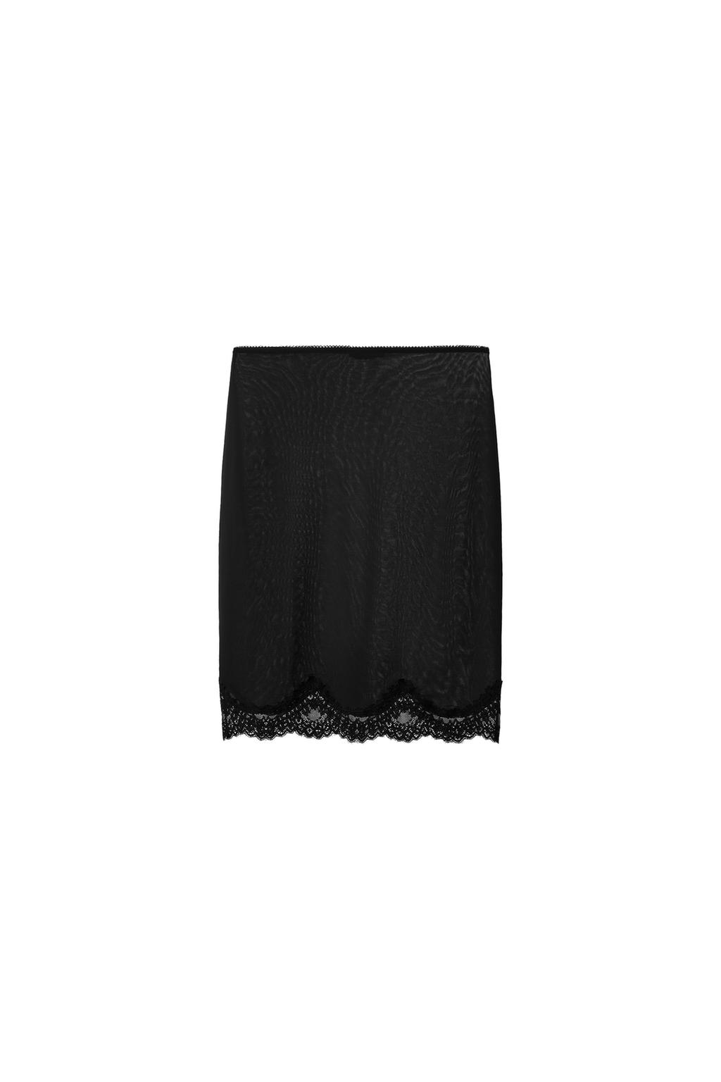 LACE-TRIMMED LINING SKIRT - image 3