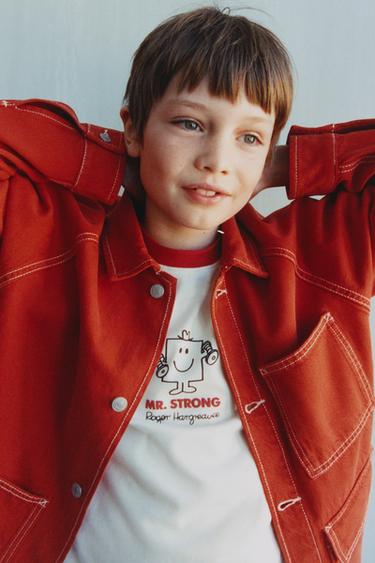 T-SHIRT MR. MEN ™ LITTLE MISS ™ - Rot / Weiß von Zara - Bild 0