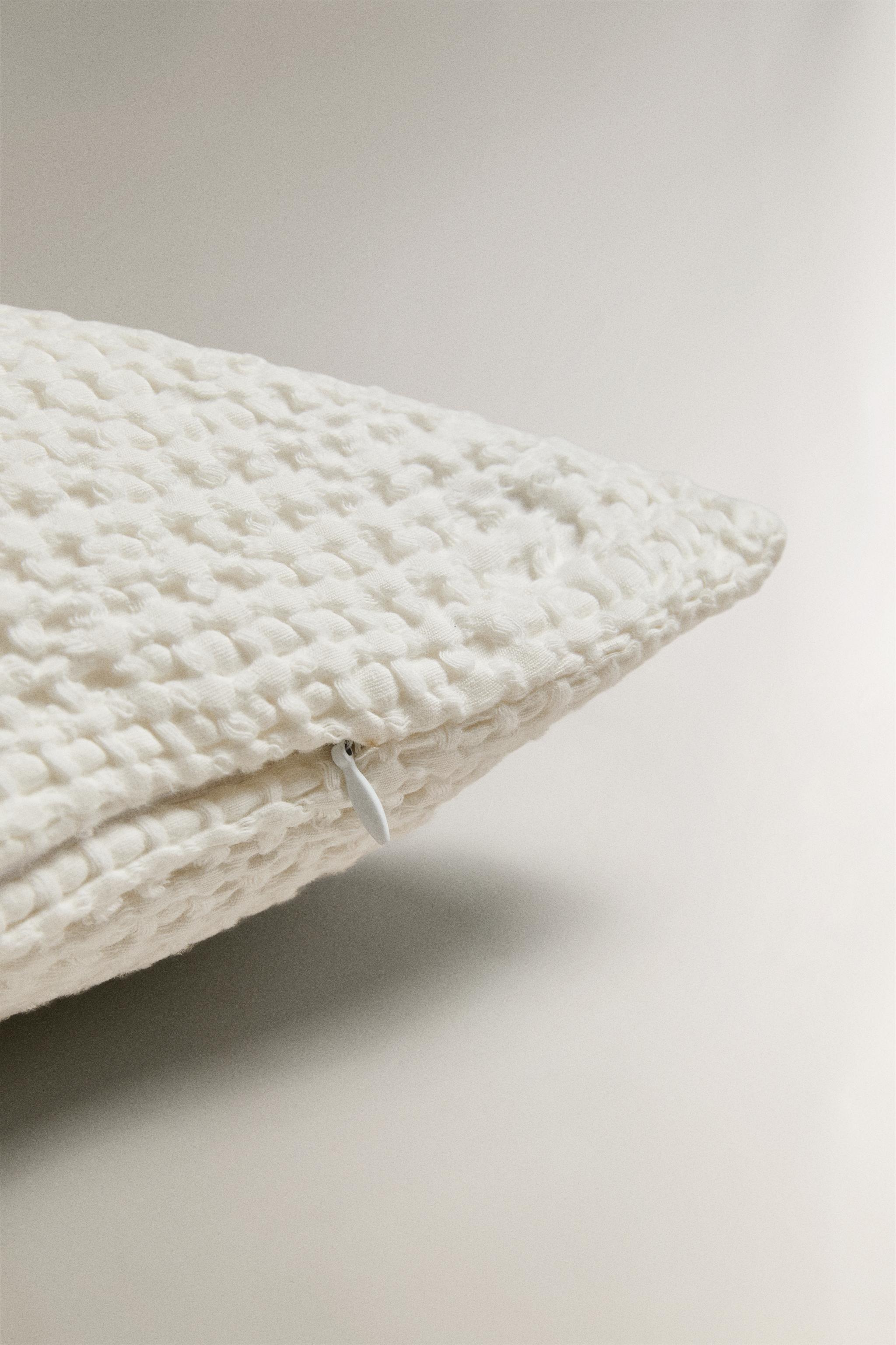 HOUSSE DE COUSSIN WAFFLE