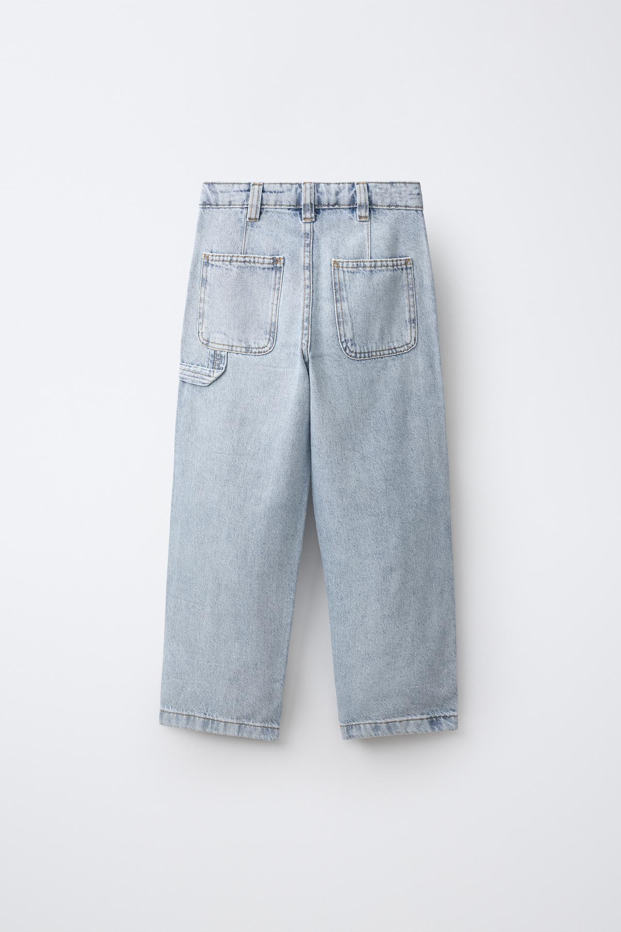LOOSE CARPENTER JEANS — Blue