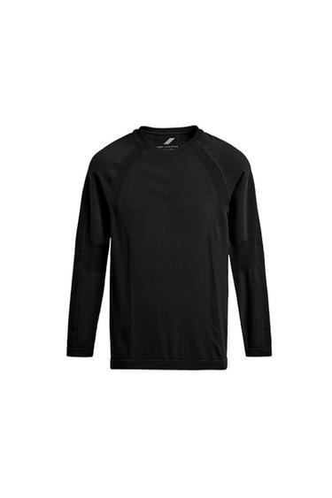 T-SHIRT PREMIÈRE COUCHE SKI - Noir de Zara